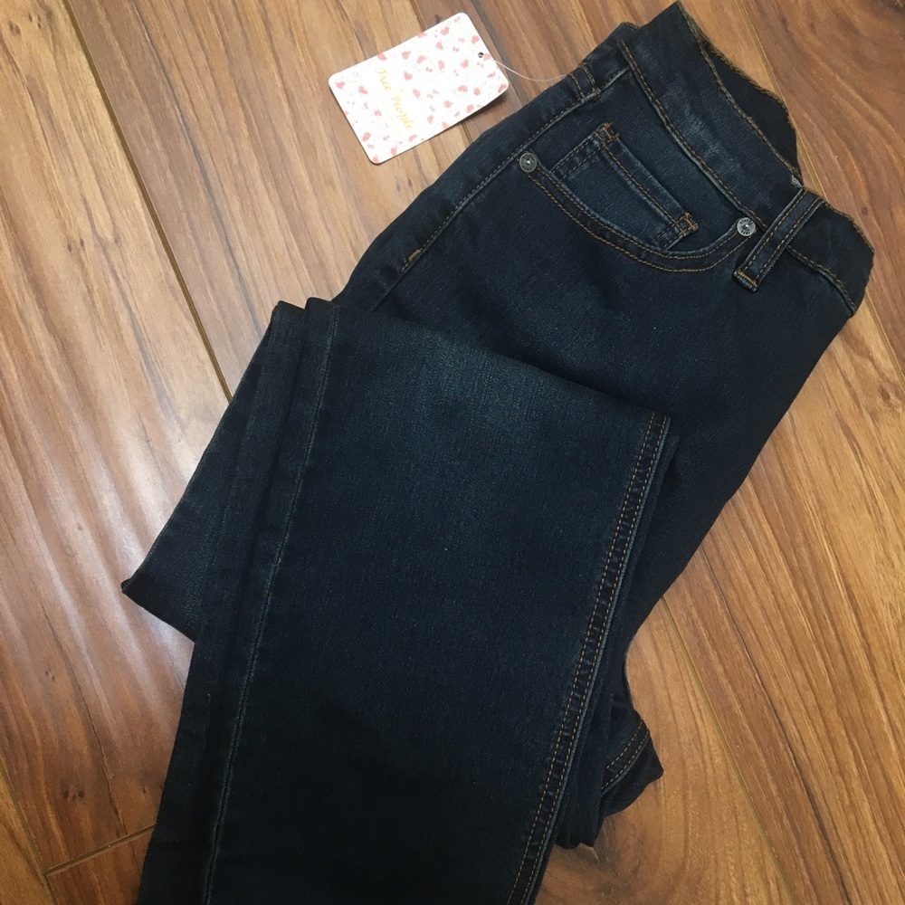 Free People Cane Wash Jeans